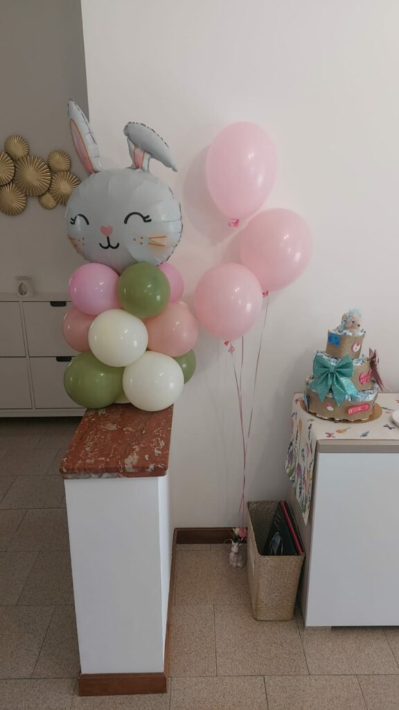 Decorazione con palloncini realizzata da ArteXenia — progetto 41