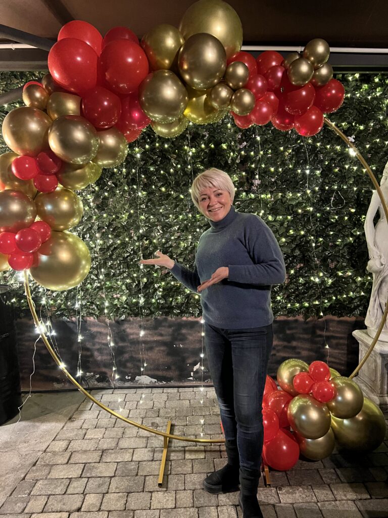 Decorazione con palloncini realizzata da ArteXenia — progetto 59