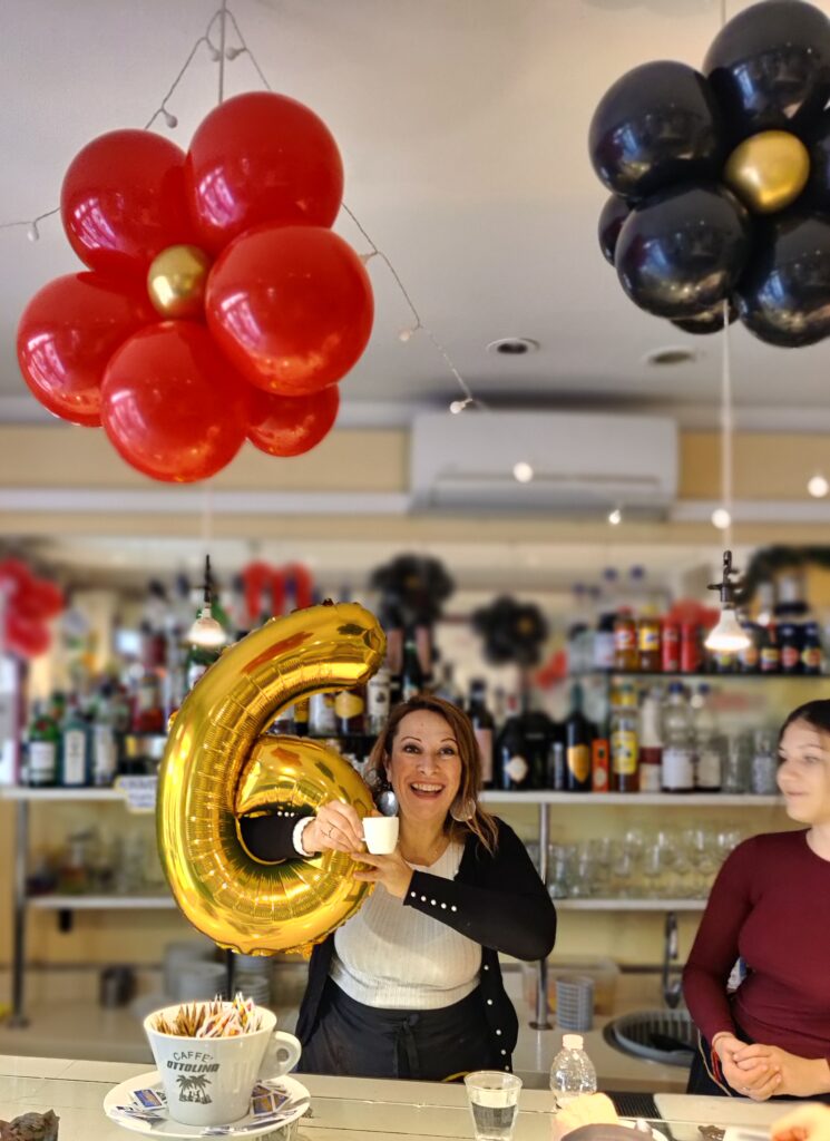Decorazione con palloncini realizzata da ArteXenia — progetto 58