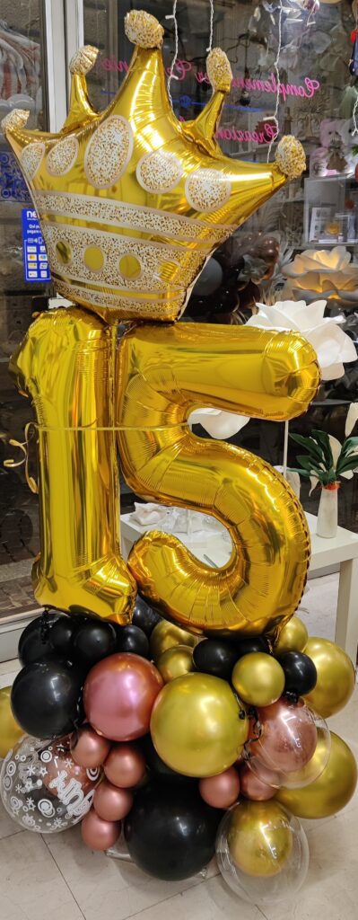 Decorazione con palloncini realizzata da ArteXenia — progetto 30
