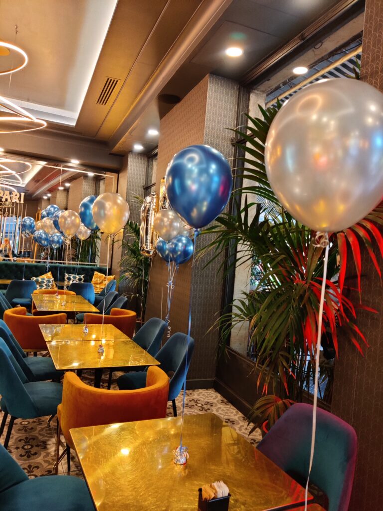 Decorazione con palloncini realizzata da ArteXenia — progetto 55