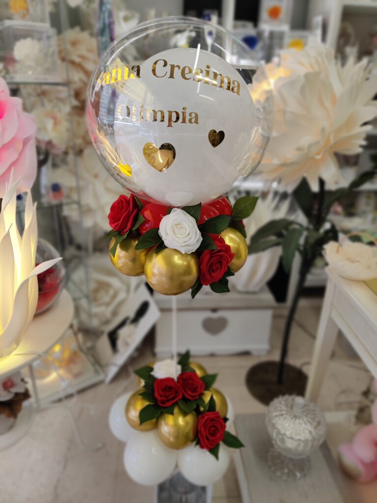 Decorazione con palloncini realizzata da ArteXenia — progetto 64