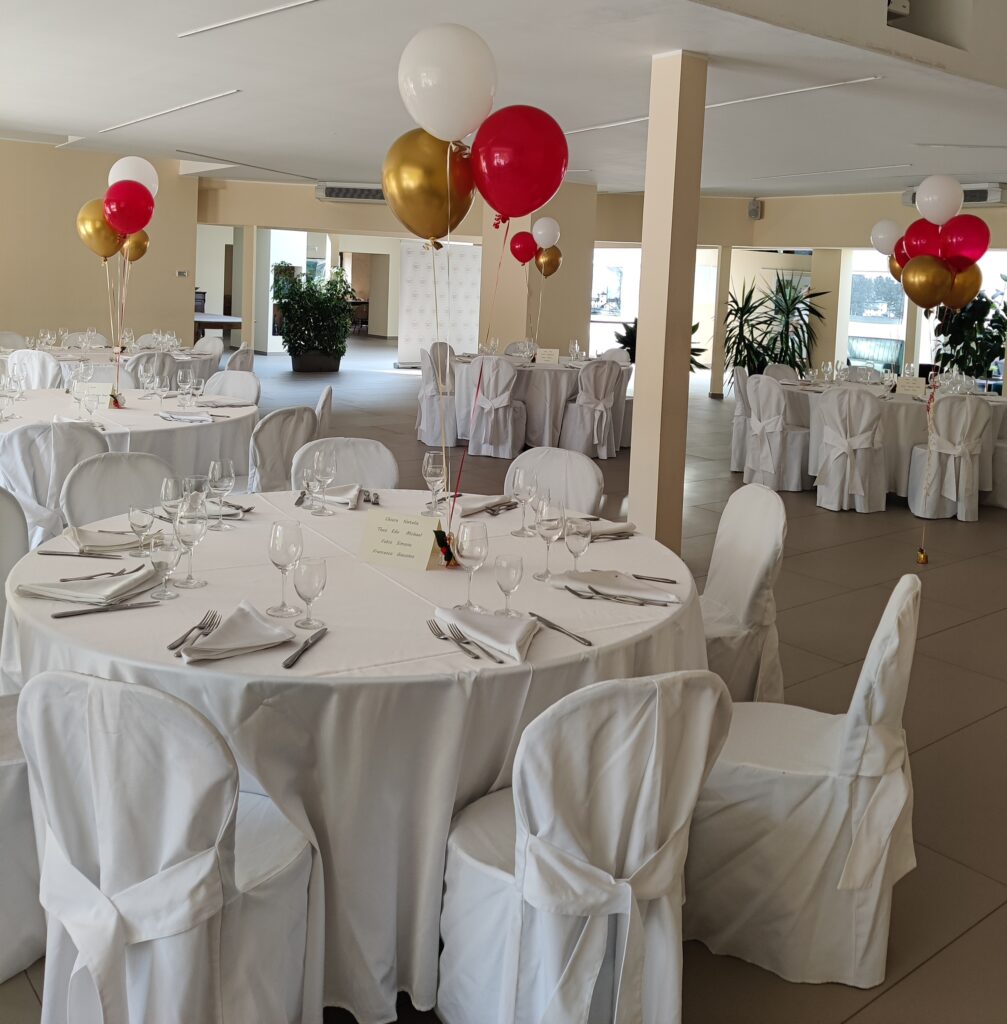 Decorazione con palloncini realizzata da ArteXenia — progetto 48