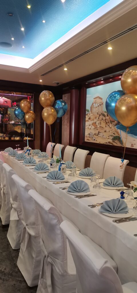 Decorazione con palloncini realizzata da ArteXenia — progetto 49