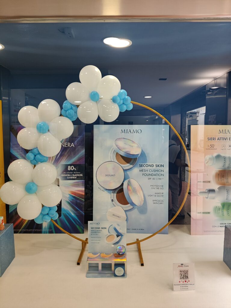 Decorazione con palloncini realizzata da ArteXenia — progetto 09