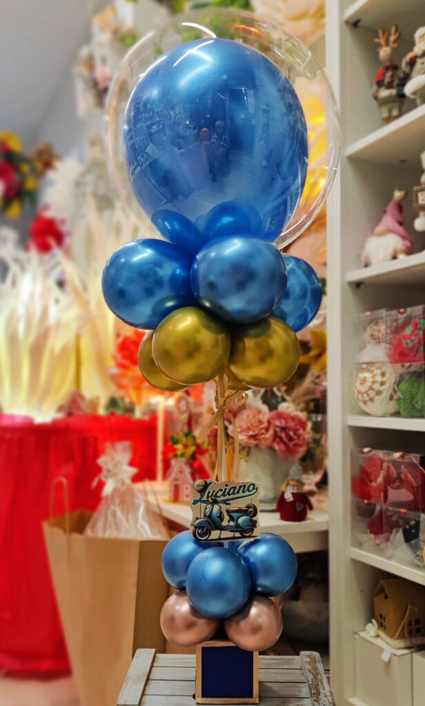 Decorazione con palloncini realizzata da ArteXenia — progetto 71