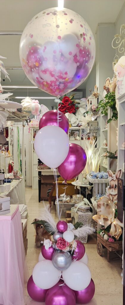 Decorazione con palloncini realizzata da ArteXenia — progetto 82