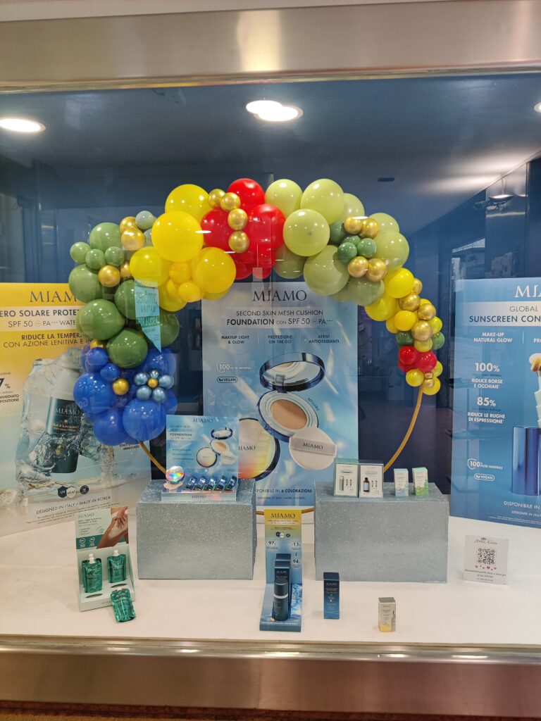 Decorazione con palloncini realizzata da ArteXenia — progetto 10