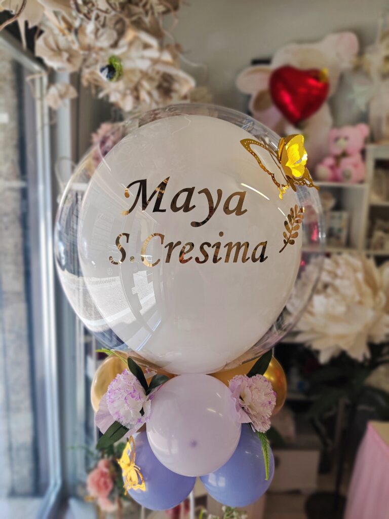 Decorazione con palloncini realizzata da ArteXenia — progetto 86
