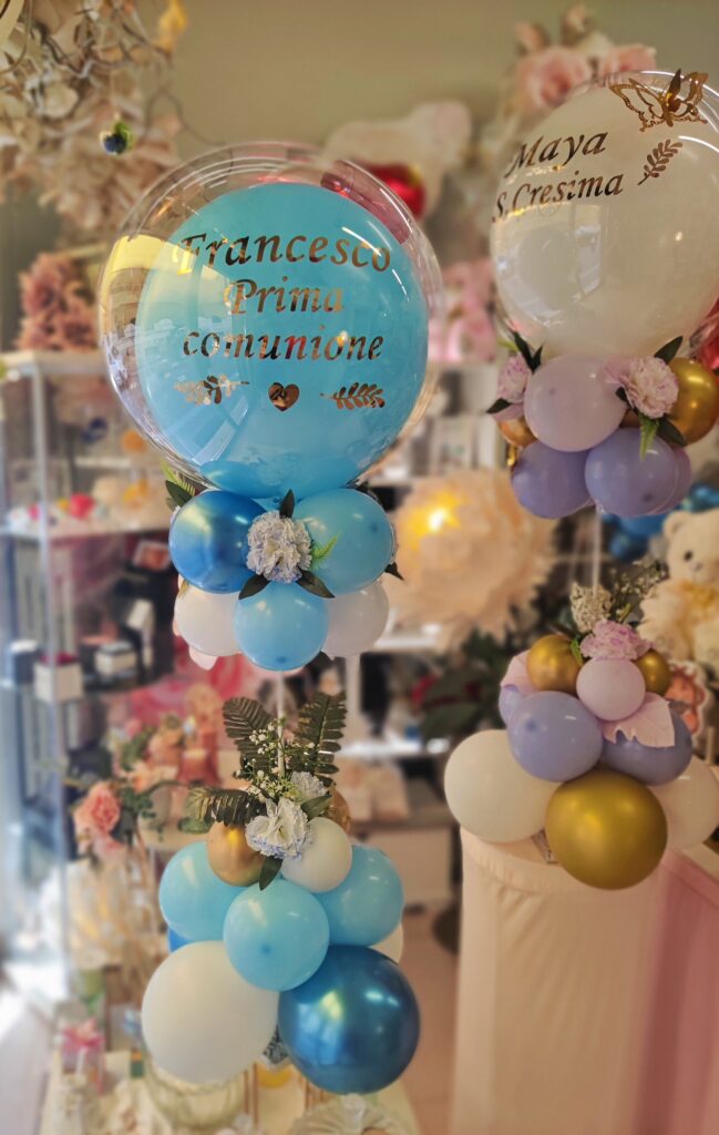 Decorazione con palloncini realizzata da ArteXenia — progetto 75