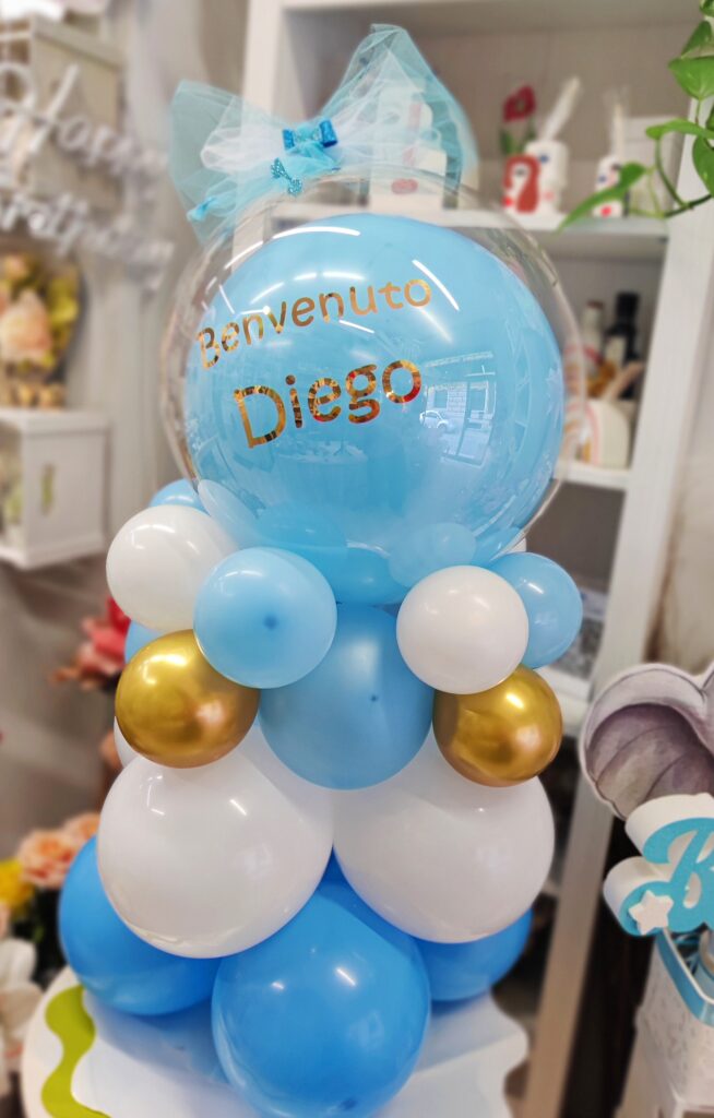 Decorazione con palloncini realizzata da ArteXenia — progetto 73