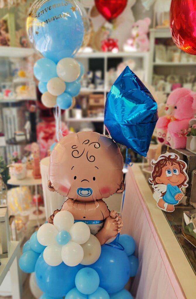 Decorazione con palloncini realizzata da ArteXenia — progetto 79