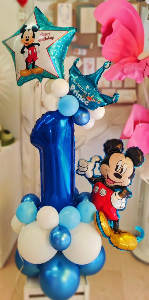 Decorazione con palloncini realizzata da ArteXenia — progetto 33