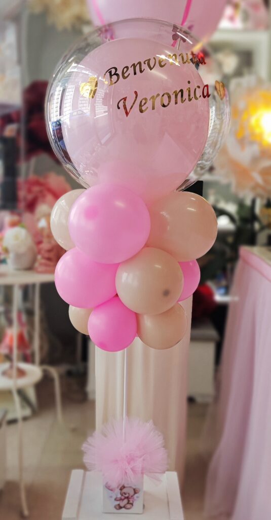 Decorazione con palloncini realizzata da ArteXenia — progetto 80