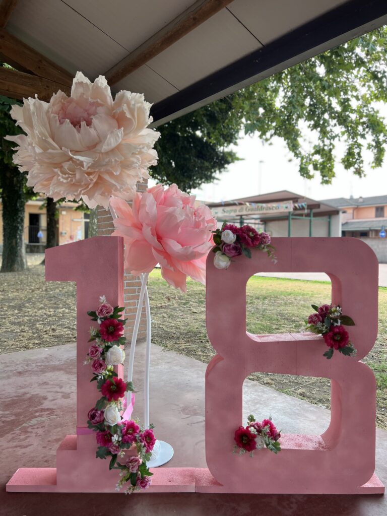 Decorazione con palloncini realizzata da ArteXenia — progetto 90
