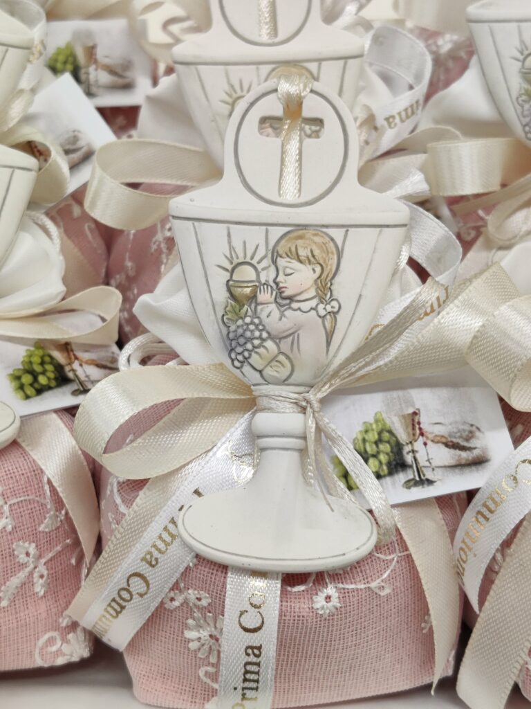 Bomboniera artigianale personalizzata realizzata da Oxana — opera 91
