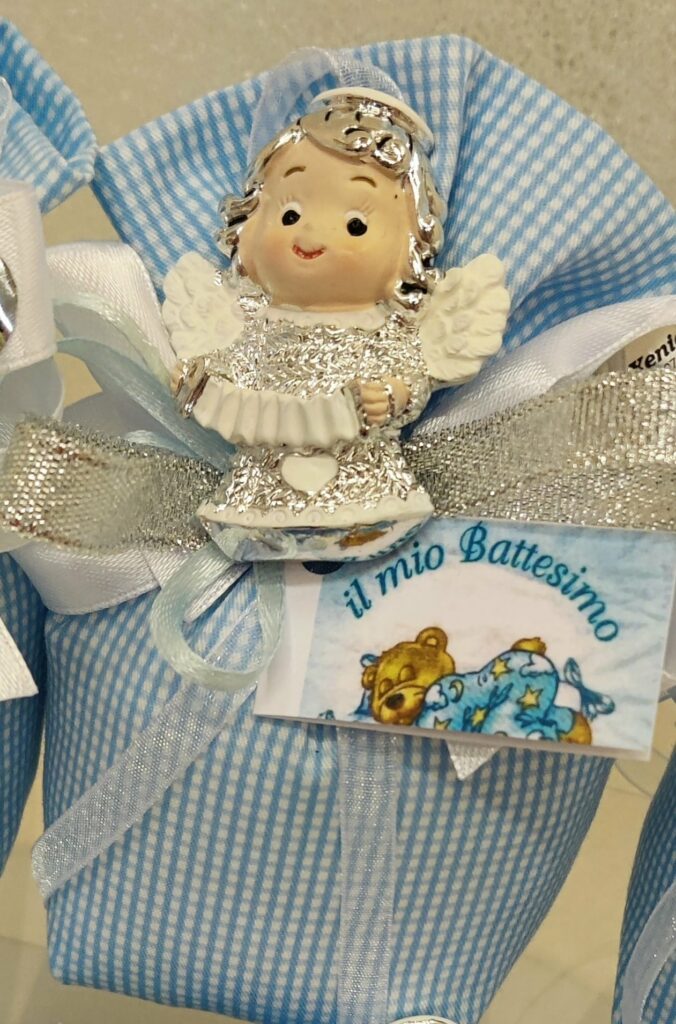 Bomboniera artigianale personalizzata realizzata da Oxana — opera 43