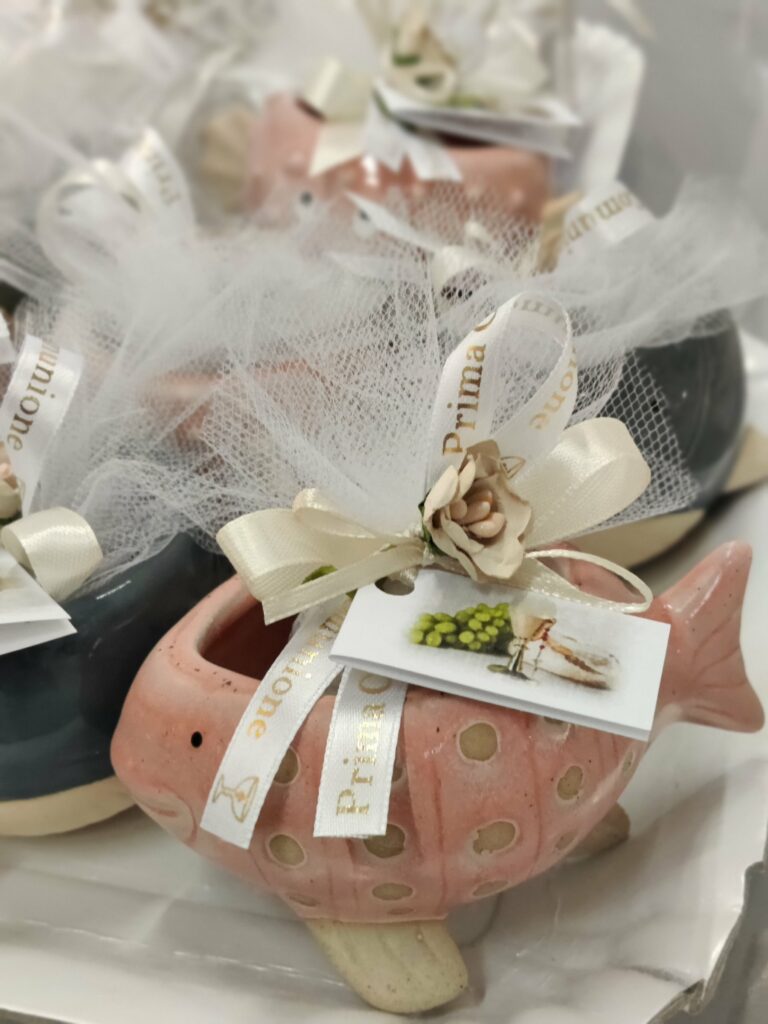 Bomboniera artigianale personalizzata realizzata da Oxana — opera 86