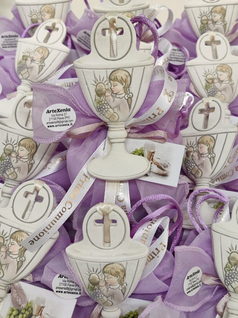 Bomboniera artigianale personalizzata realizzata da Oxana — opera 90