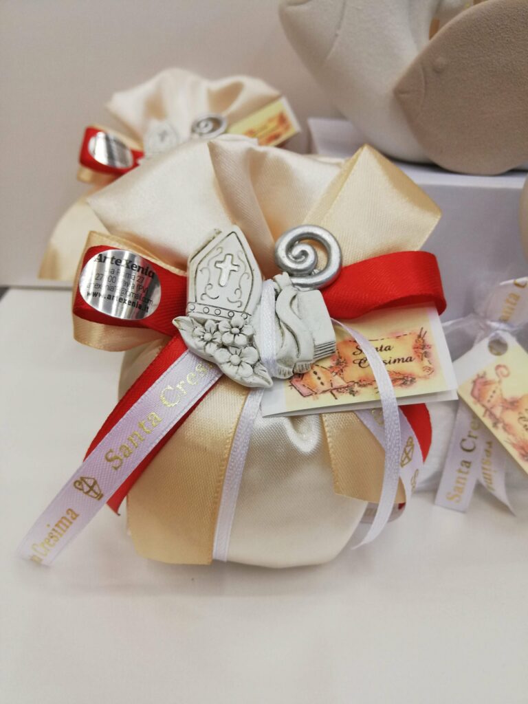 Bomboniera artigianale personalizzata realizzata da Oxana — opera 29