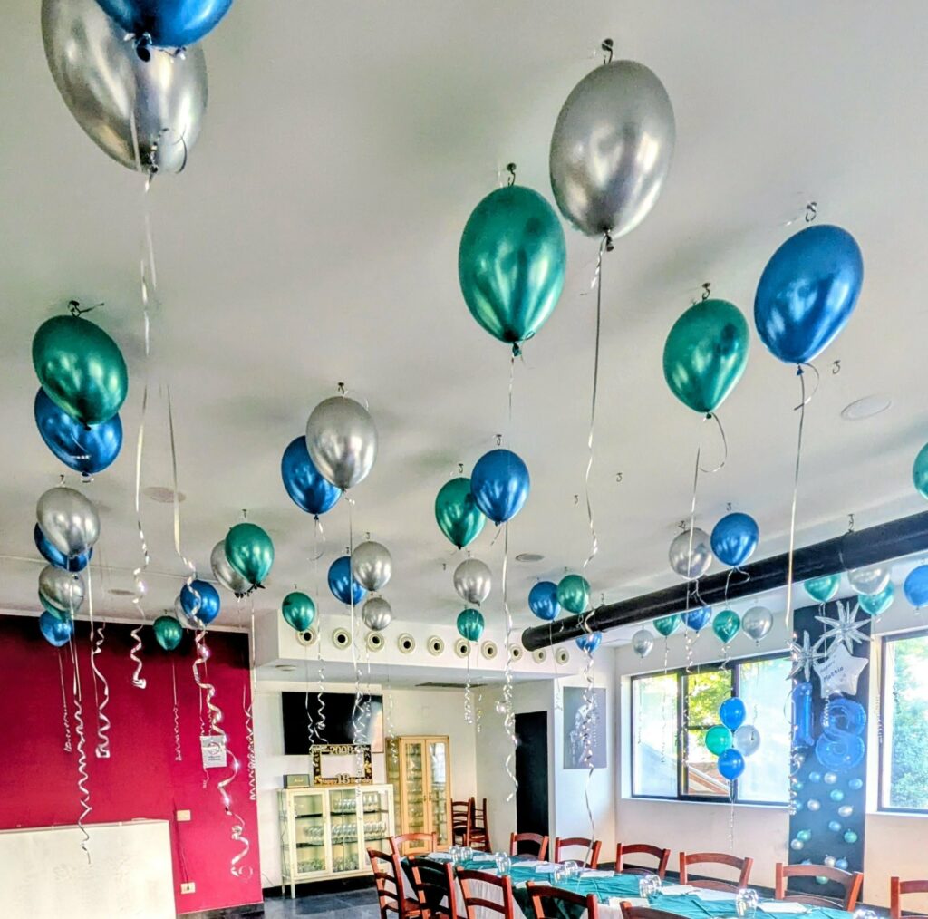 Decorazione con palloncini realizzata da Oxana — opera 134