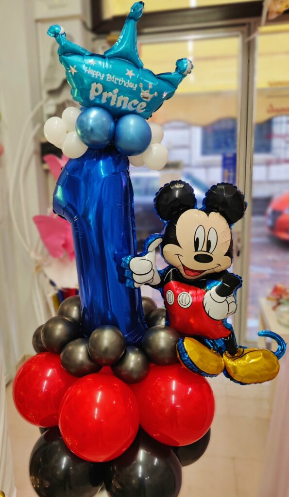 Decorazione con palloncini realizzata da Oxana — opera 4