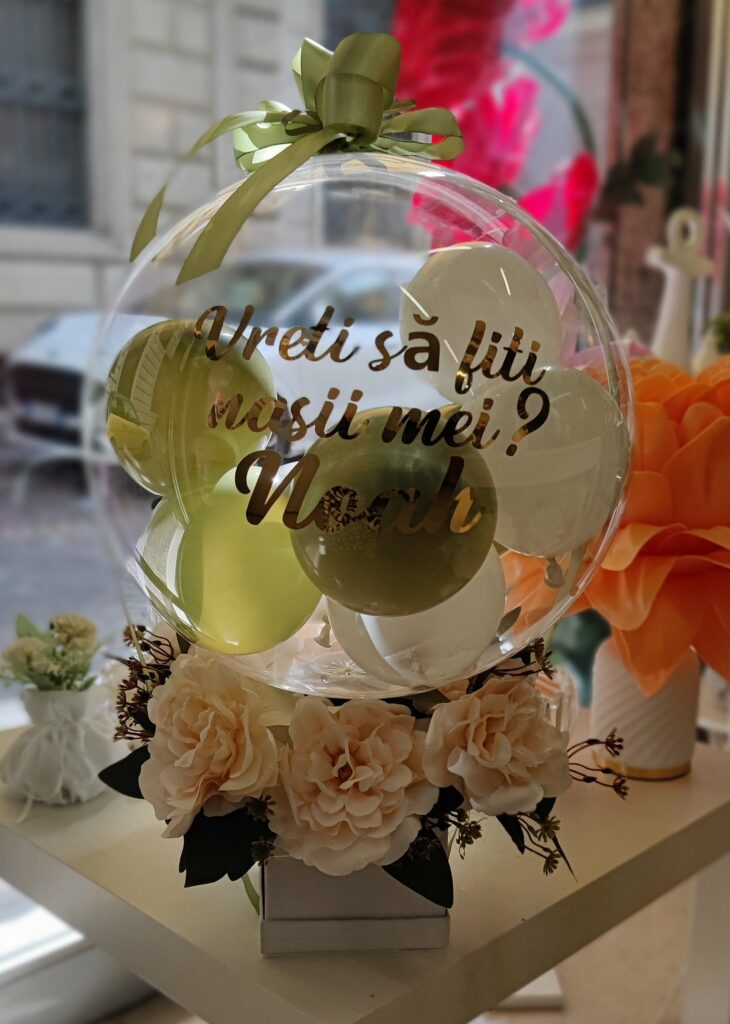 Decorazione con palloncini realizzata da Oxana — opera 28