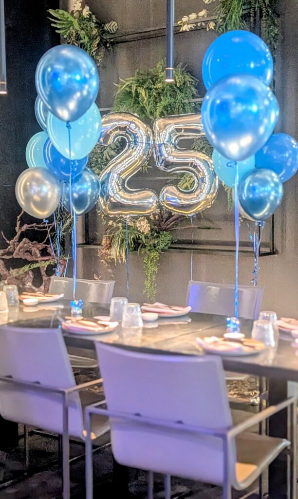 Decorazione con palloncini realizzata da Oxana — opera 139