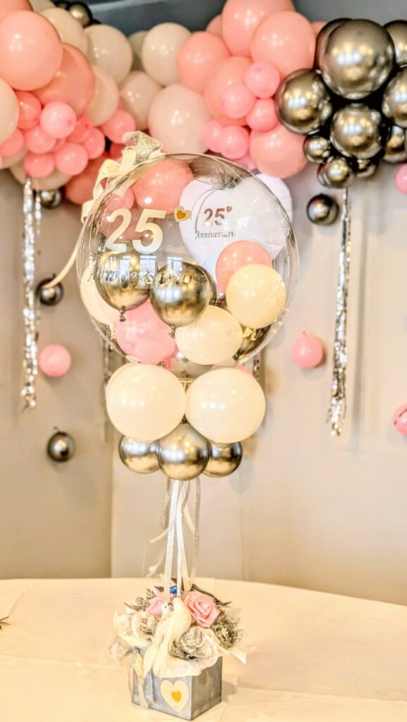 Decorazione con palloncini realizzata da Oxana — opera 93