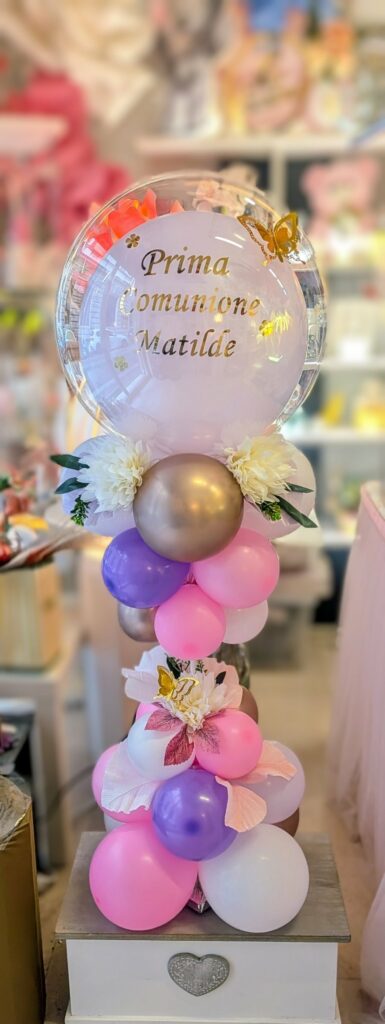 Decorazione con palloncini realizzata da Oxana — opera 117