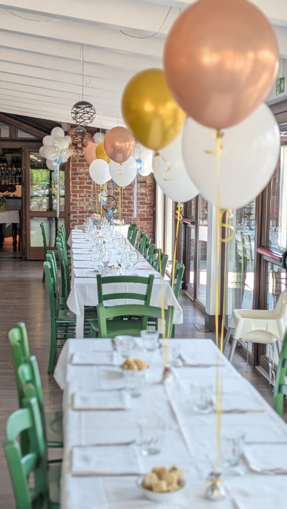 Decorazione con palloncini realizzata da Oxana — opera 126