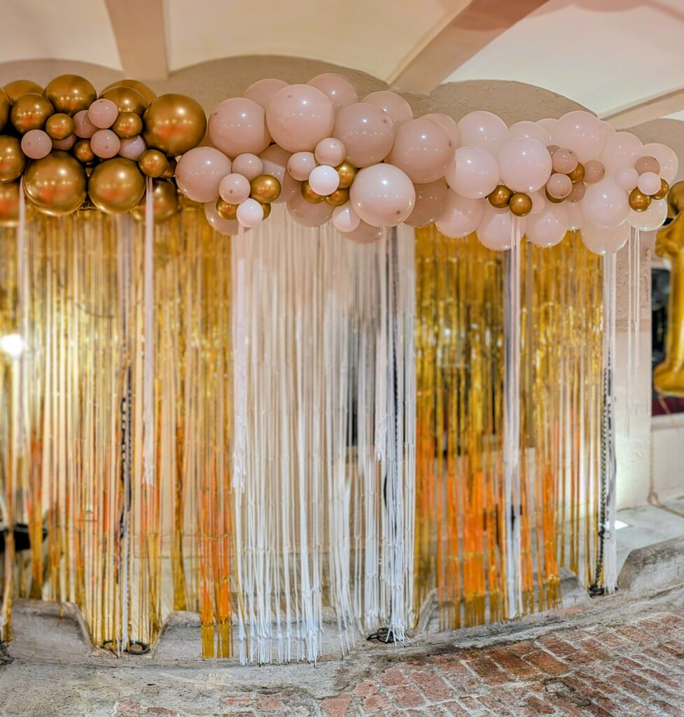 Decorazione con palloncini realizzata da Oxana — opera 100