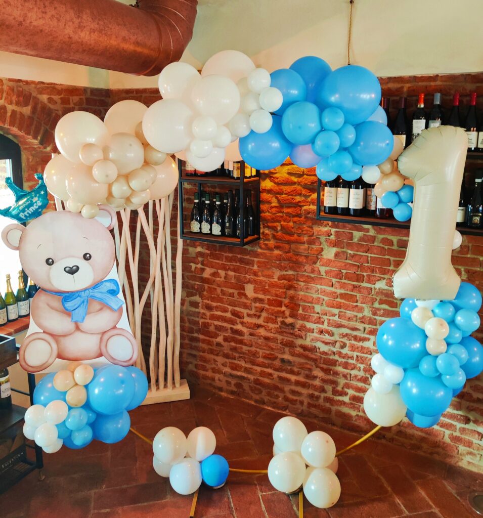 Decorazione con palloncini realizzata da Oxana — opera 74