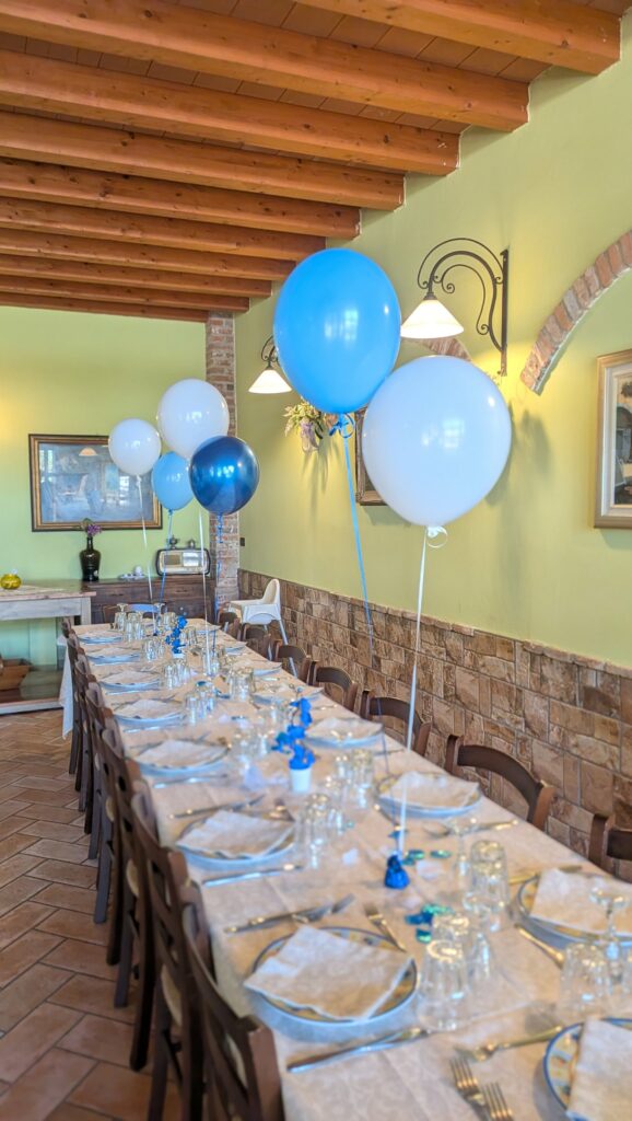 Decorazione con palloncini realizzata da Oxana — opera 113