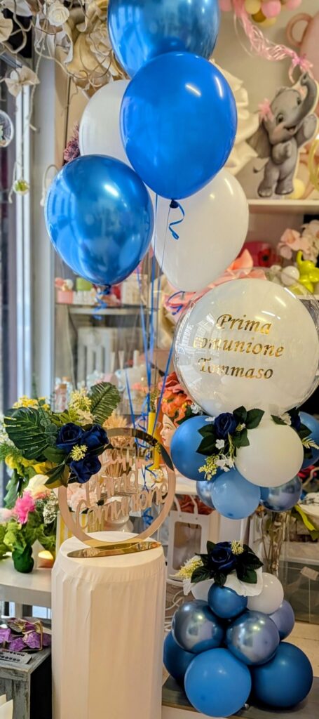 Decorazione con palloncini realizzata da Oxana — opera 121