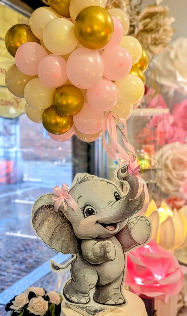 Decorazione con palloncini realizzata da Oxana — opera 96