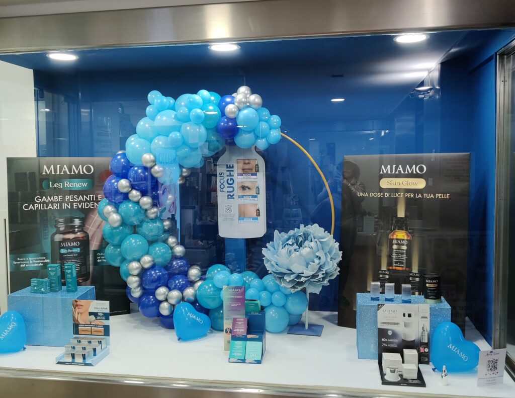 Decorazione con palloncini realizzata da Oxana — opera 11