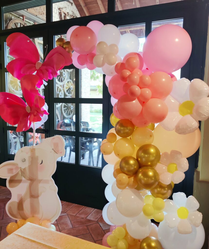 Decorazione con palloncini realizzata da Oxana — opera 76