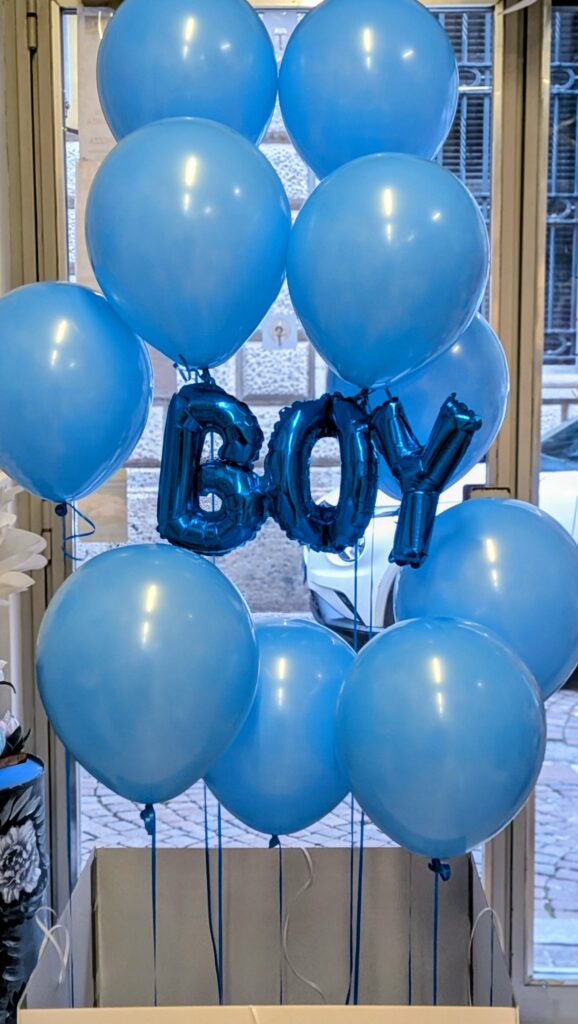 Decorazione con palloncini realizzata da Oxana — opera 95