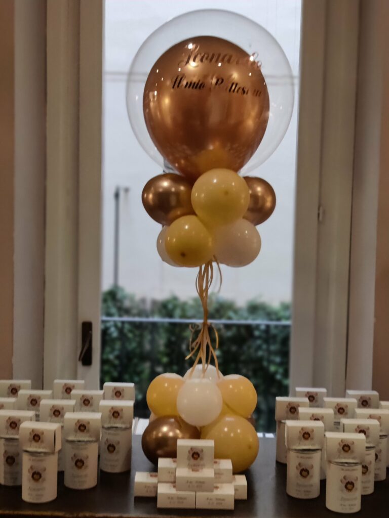 Decorazione con palloncini realizzata da Oxana — opera 53