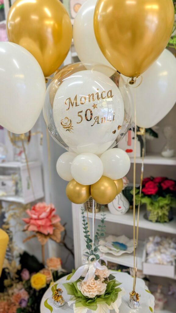 Decorazione con palloncini realizzata da Oxana — opera 130