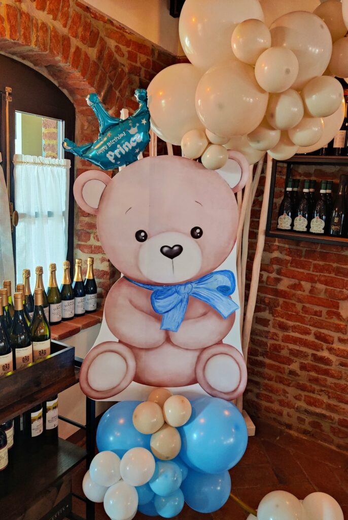 Decorazione con palloncini realizzata da Oxana — opera 73