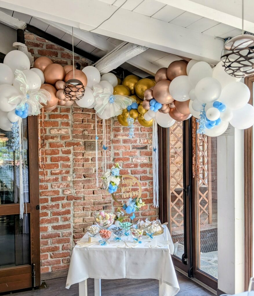 Decorazione con palloncini realizzata da Oxana — opera 127