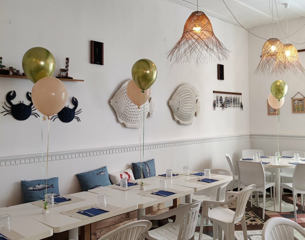 Decorazione con palloncini realizzata da Oxana — opera 23