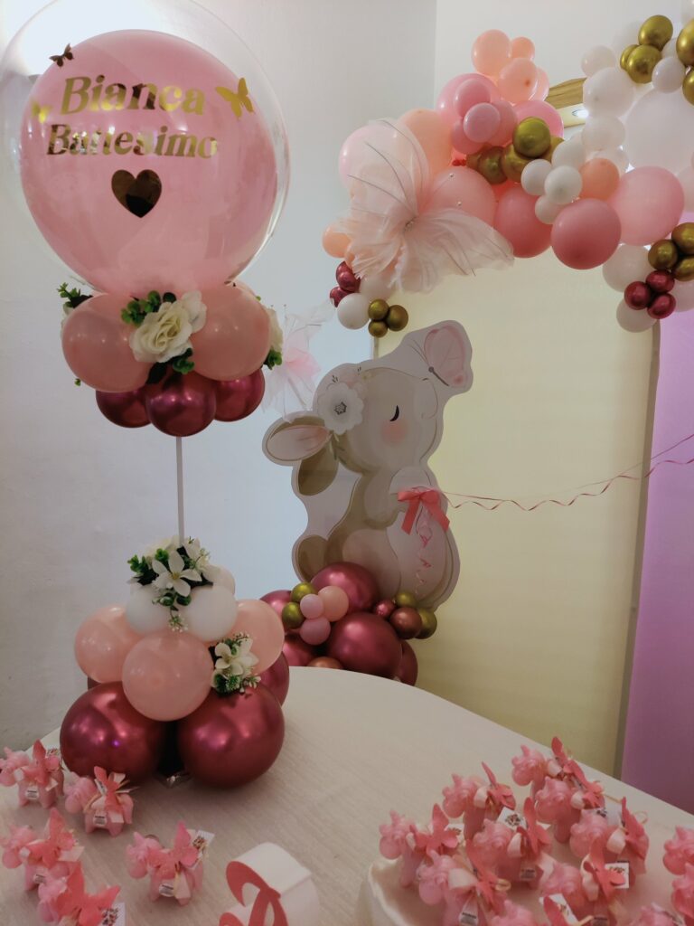 Decorazione con palloncini realizzata da Oxana — opera 48