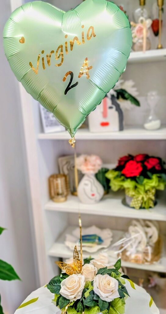 Decorazione con palloncini realizzata da Oxana — opera 136
