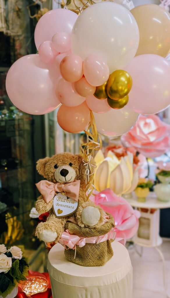 Decorazione con palloncini realizzata da Oxana — opera 98