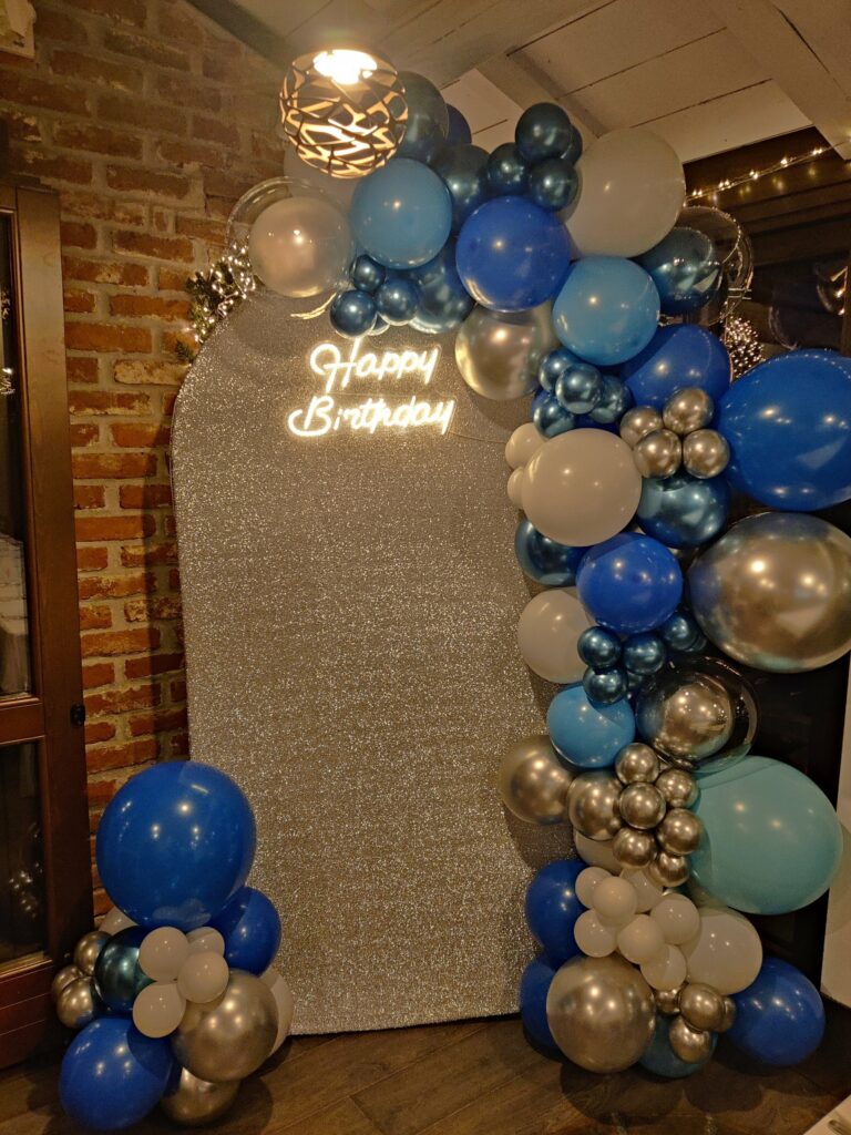 Decorazione con palloncini realizzata da Oxana — opera 86