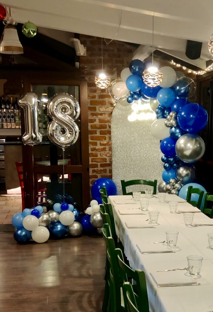 Decorazione con palloncini realizzata da Oxana — opera 87