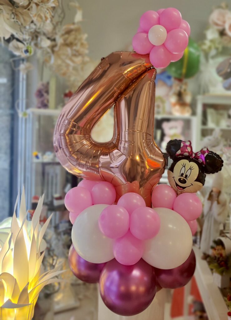 Decorazione con palloncini realizzata da Oxana — opera 85